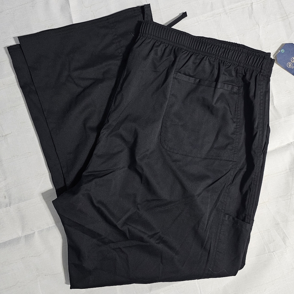 NWT Cherokee Workwear Black 3xl Scub Pants